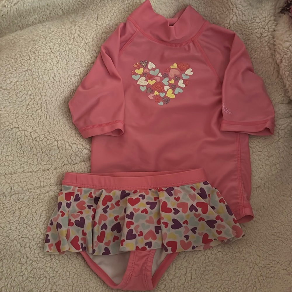 Toddler two piece swimsuit